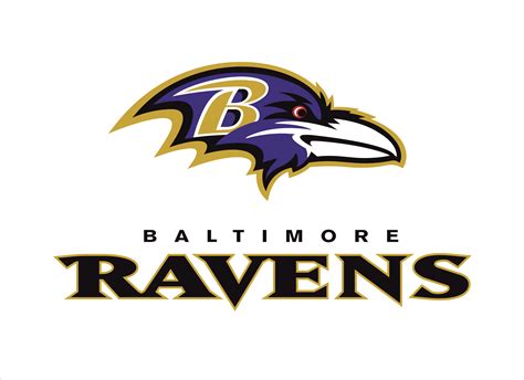 baltimore ravens logo outline